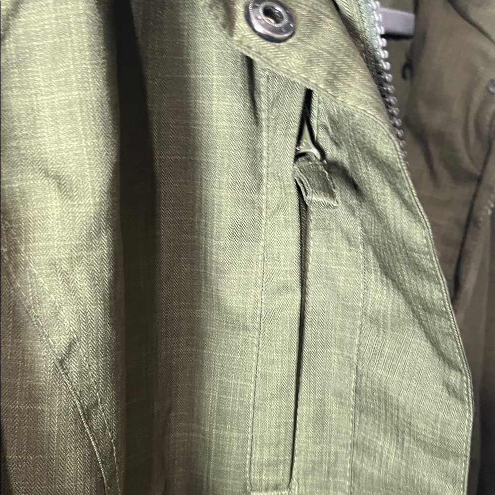 North End Olive Utility Hooded Jacket for Women - Picture 8 of 11
